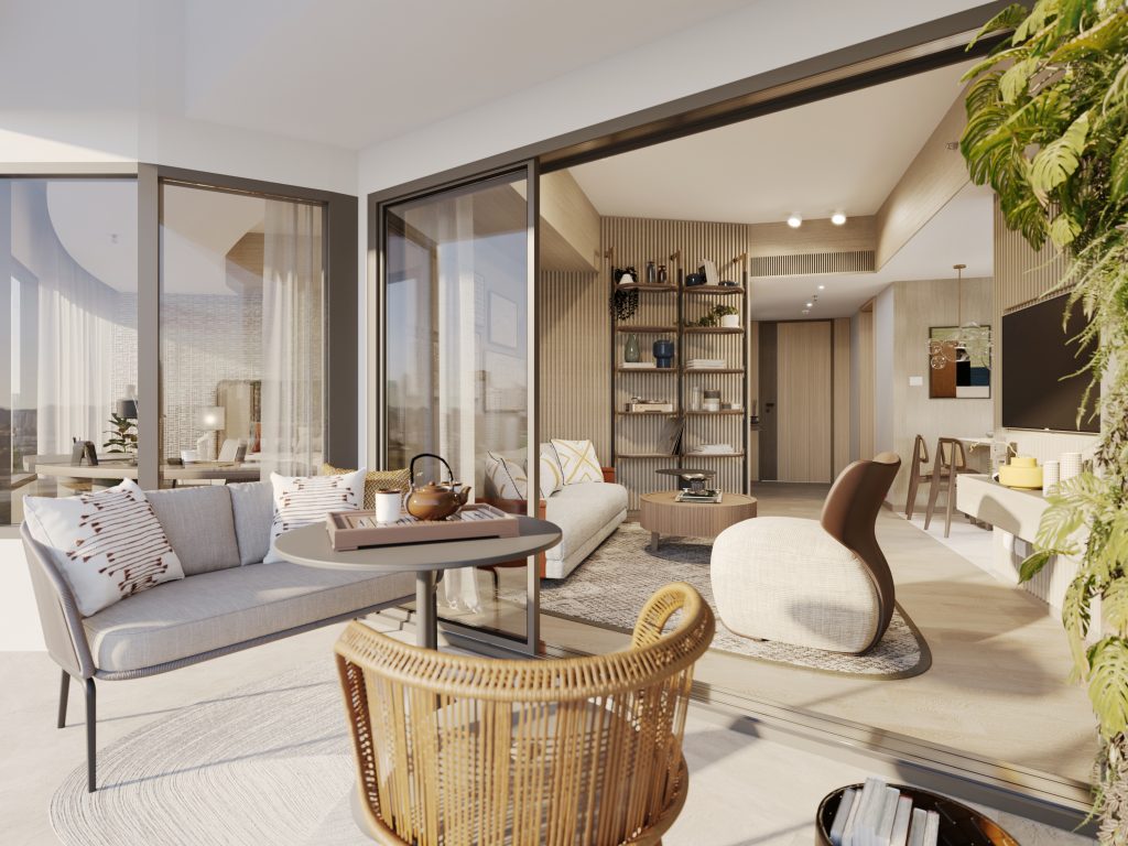 The One-Bedroom Unit A