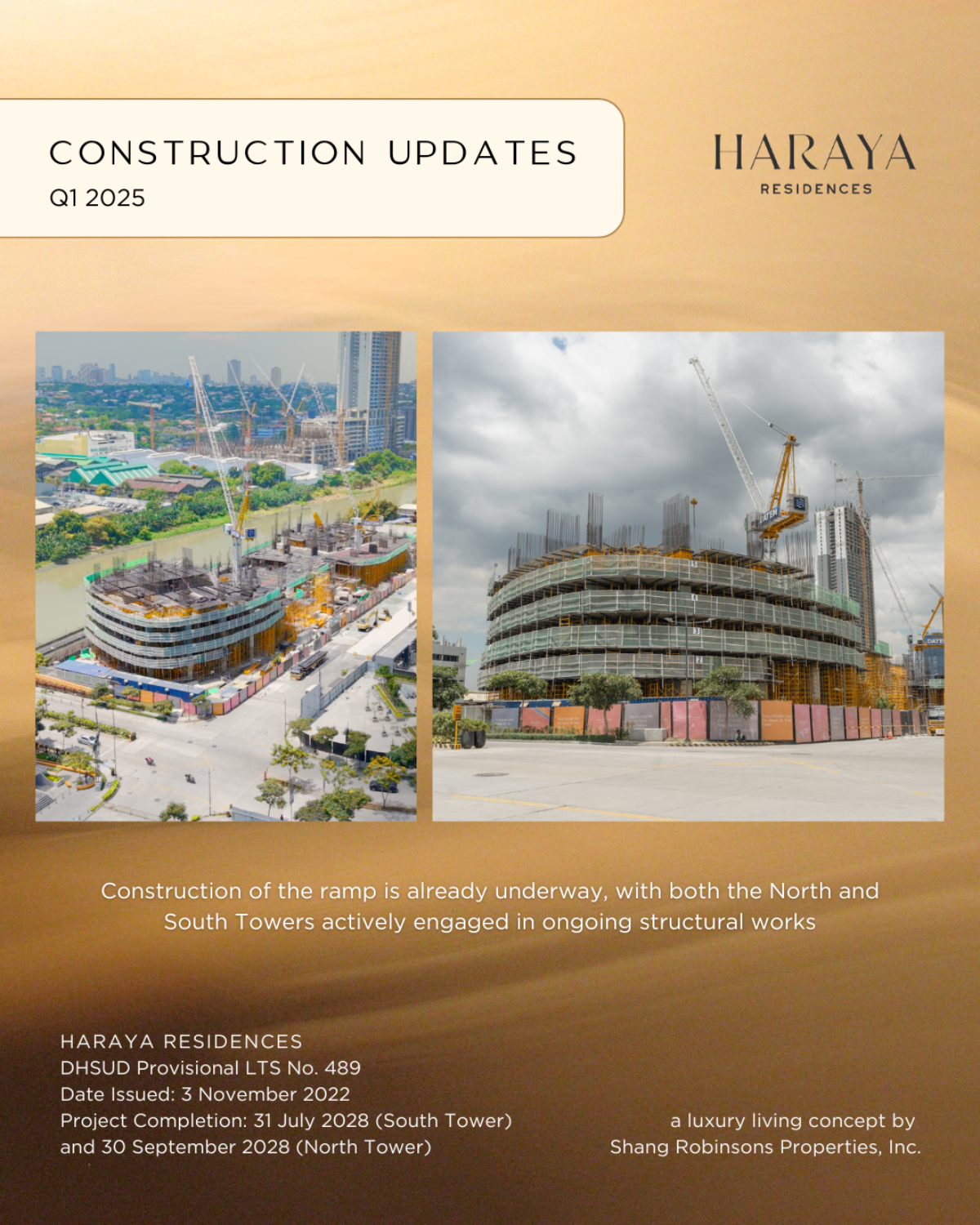 Haraya Residences Construction Update: Q1 2025