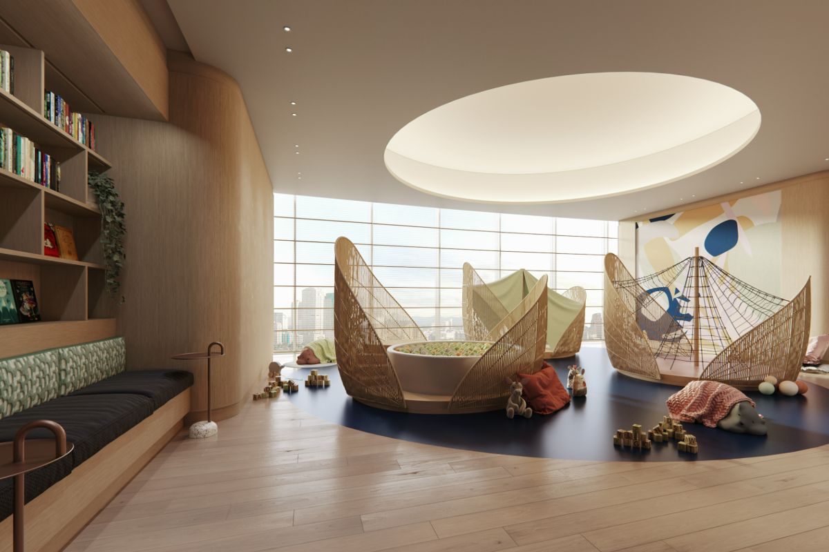 Children’s playground or play area