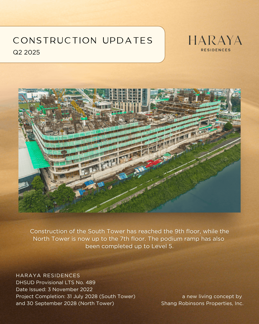 Haraya Residences Q2 Construction Update