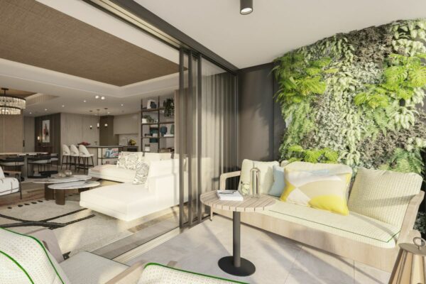 Spacious living areas