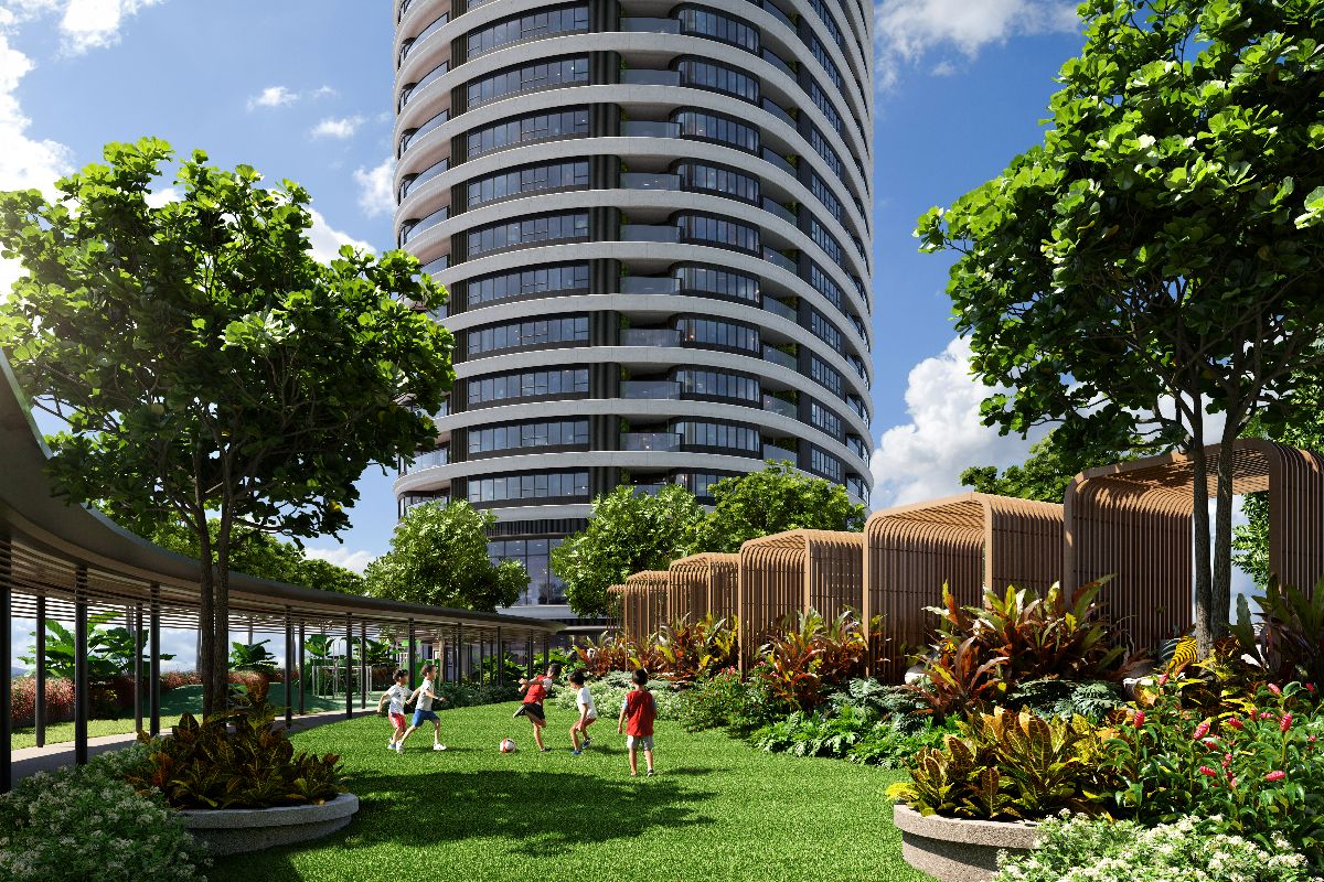 Walkable and self-sustaining community