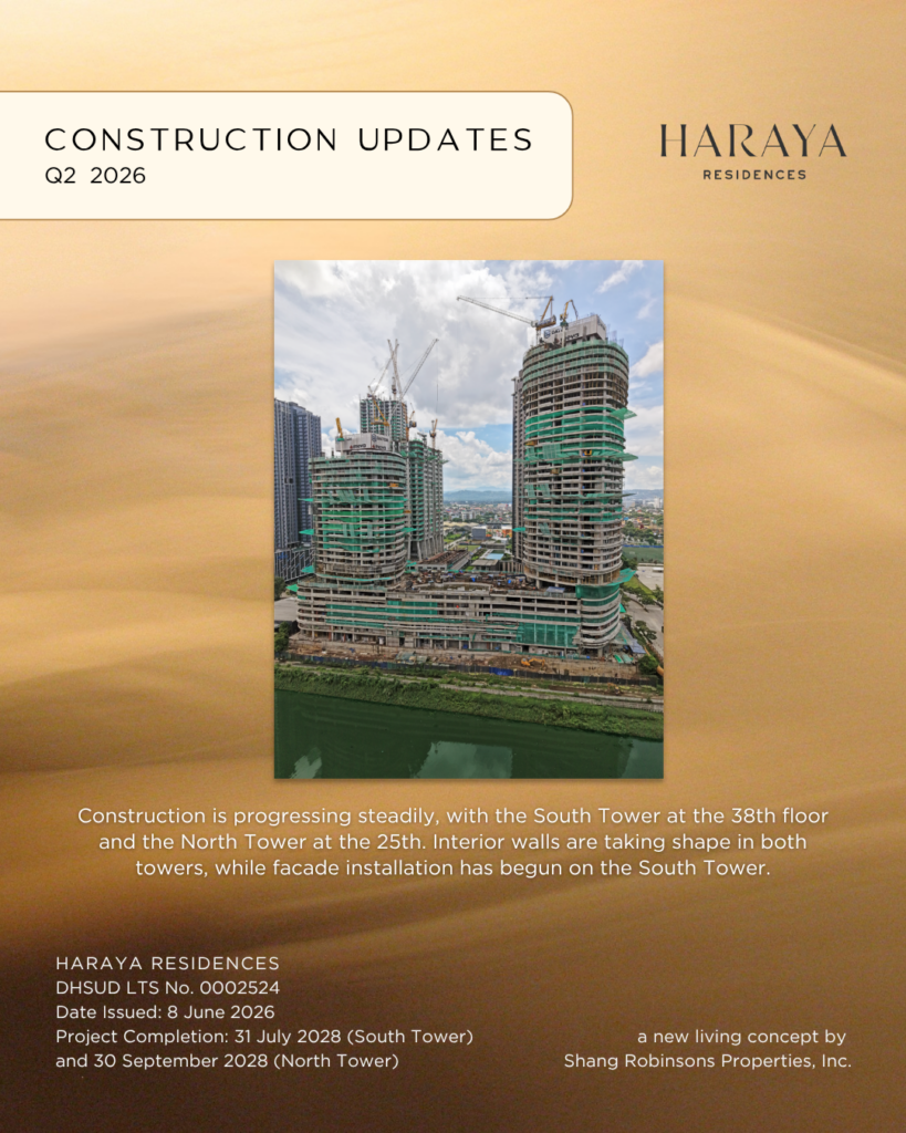 Haraya Residences Construction Update: Q2 2026